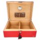 Humidor na doutníky Caseti Paris Red 36,8x27,7x13,6cm  (288000)