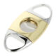 Doutníkový ořezávač Faro silver/gold, 22mm  (02059)