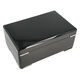 Humidor na doutníky Angelo Chest Black, 24x15x10cm  (920075)