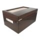 Humidor na doutníky ebenový lesklý 80D, 38x25x19cm  (563151)